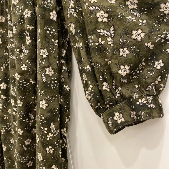 Old Navy Ptp 20 Cottagecore Midi Dress Size M - Picture 3 of 5